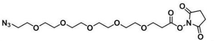 CAS:1433996-86-1；叠氮五聚乙二醇活性酯；Azide-PEG5-NHS ester；N3-PEG5-NHS