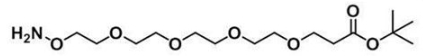 CAS:2100306-82-7；氨氧基-四聚乙二醇-叔丁酯；Amineoxy-PEG4-t-butyl ester