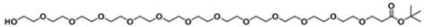 CAS:1186025-29-5；十二聚乙二醇丙酸叔丁酯；Hydroxy-PEG12-t-butyl ester