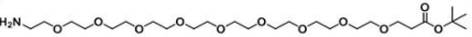 CAS:1818294-44-8；氨基-九聚乙二醇-丙酸叔丁酯；NH2-PEG9-CH2CH2COOtBu