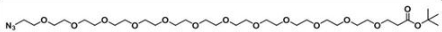 CAS:1818294-45-9；叠氮十二聚乙二醇丙酸叔丁酯；Azide-PEG12-Tert