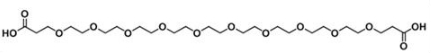 羧基十聚乙二醇羧基；COOH-PEG-COOH；Bis-PEG10-acid
