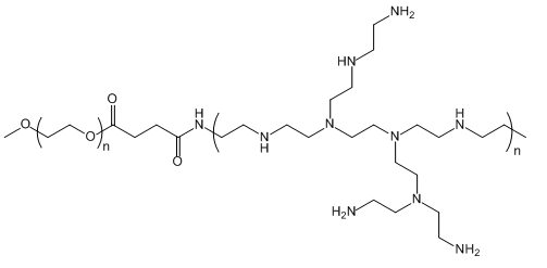 mPEG-PEI(25K) 甲氧基聚乙二醇-聚乙烯亚胺(25K)