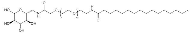 Galactose-PEG-Palmitic acid 半乳糖-聚乙二醇-棕榈酸