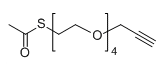 S-acetyl-PEG4-Alkyne 乙酰基巯基-四聚乙二醇-丙炔基