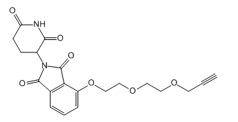 Thalidomide-O-PEG2-Propargyl 沙利度胺-O-二聚乙二醇-炔