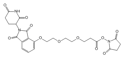 Thalidomide-O-PEG2-SPA的基本信息