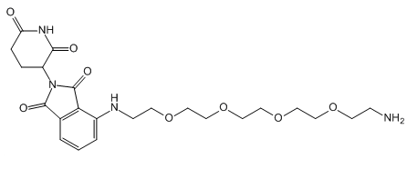 Pomalidomide-PEG4-NH2 泊马度胺-四聚乙二醇-氨基