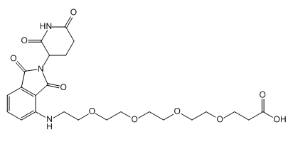 Pomalidomide-PEG4-COOH 泊马度胺-四聚乙二醇-丙酸
