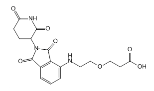 Pomalidomide-PEG1-COOH 泊马度胺-一聚乙二醇-丙酸