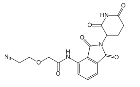 Pomalidomide-NH-CO-PEG1-N3 泊马度胺-酰胺-一聚乙二醇-叠氮