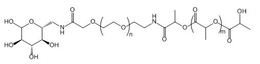 Galactose-PEG-PLA(3K) 半乳糖-聚乙二醇-聚乳酸(3K)