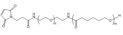 Mal-NH-PEG-PCL(10K)  马来酰亚胺-聚乙二醇-聚己内酯(10K)