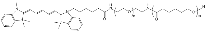 CY5-PEG-PCL(2K) CY5-聚乙二醇-聚己内酯(2K)