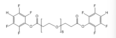 Bis-PEG8-TFP ester;TFP-PEG8-TFP;分子式: C32H38F8O12