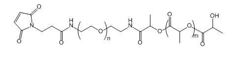 MAL-PEG-PLA(2K) 马来酰亚胺-聚乙二醇-聚乳酸(2K)