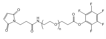 Maleimide-PEG-Pentafluorophenyl;马来酰亚胺-聚乙二醇-五氟苯酯