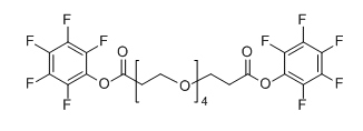 Bis-PEG4-PFP ester;PFP-PEG4-PFP;分子式: C24F10H20O8