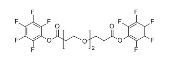 PFP-PEG2-PFP;Bis-PEG2-PFP ester;分子式: C20F10H12O6
