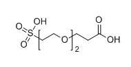 COOH-PEG2-SO3H;分子式:  C7H14O7S;应用于医学研究