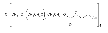 4-ArmPEG-CONH-CH2CH2SH  四臂聚乙二醇酰胺基乙基硫醇