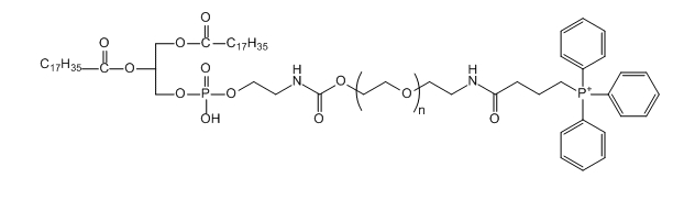 DSPE-PEG-TPP;二硬脂酰基磷脂酰乙醇胺-聚乙二醇-磷酸三苯酯