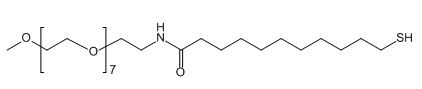 mPEG8-11-Mercaptoundecanamide 甲氧基聚乙二醇-11-巯基十一烷酰胺