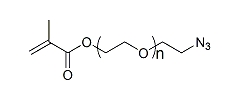 Methacrylate-PEG-Azide；α-甲基丙烯酸酯基-ω-叠氮基聚乙二醇