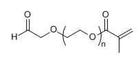 Aldehyde-PEG-Methacrylate；α-醛基-ω-甲基丙烯酸酯基聚乙二醇