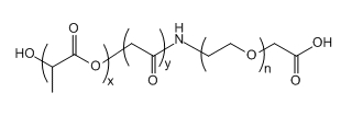 PLGA(40K)-PEG-COOH；聚（乳酸-共-乙醇酸）(40K)-聚乙二醇-羧基
