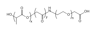 PLGA(1.8K)-PEG-COOH；聚（乳酸-共-乙醇酸）(1.8K)-聚乙二醇-羧基