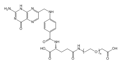 FA-PEG-COOH，Folic Acid-PEG-Acid，叶酸-聚乙二醇-羧基