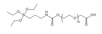 Silane-PEG-COOH，Silane-PEG-AA，硅烷-聚乙二醇-羧基