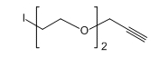 CAS： 1234387-33-7；I-PEG2-Alkyne；碘-二聚乙二醇-炔基