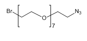 CAS： 1056969-61-9；Br-PEG7-N3；溴代-七聚乙二醇-叠氮基