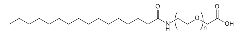 Palmitic acid-PEG-COOH，软脂酸-聚乙二醇-羧基的介绍