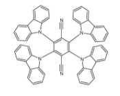 2,3,5,6-四(9-咔唑基)-对苯二腈	 