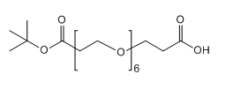 COOH-PEG6-OtBu，2093153-84-3，丙酸-六聚乙二醇-丙酸叔丁酯