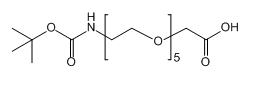 Boc-NH-PEG5-CH2COOH；890152-41-7；叔丁氧羰基氨基-五聚乙二醇-乙酸