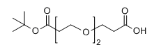 COOH-PEG2-OtBu，2086688-99-3，羧基-二聚乙二醇-丙酸叔丁酯