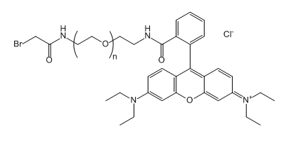 Br-CH2CO-NH-PEG-RB；溴乙酰胺-聚乙二醇-罗丹明B