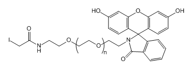 IA-PEG-FITC；碘乙酸盐-聚乙二醇-荧光素