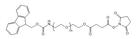 Fmoc-NH-PEG-SS；Fmoc-NH-PEG-Succinimidyl Succinate ester