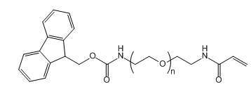Fmoc-NH-PEG-ACA；芴甲氧羰酰基-聚乙二醇-丙烯酰胺