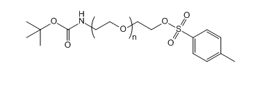 Boc-NH-PEG-Tos   ；叔丁氧羰基氨基-聚乙二醇-对甲苯磺酸酯