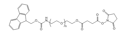 Fmoc-NH-PEG-SS；Fmoc-NH-PEG-Succinimidyl Succinate ester