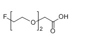 F-PEG2-CH2COOH；F-PEG2-AA；氟-二聚乙二醇-乙酸基