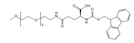 mPEG4-L-Glu-NH-Fomc；甲氧基-四聚乙二醇-L-谷氨酸-Fmoc