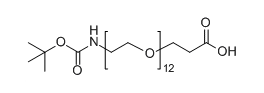 Boc-NH-PEG12-COOH；1415981-79-1；叔丁氧羰基氨基-十二聚乙二醇-羧酸