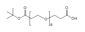 COOH-PEG6-OtBu；丙酸-六聚乙二醇-丙酸叔丁酯